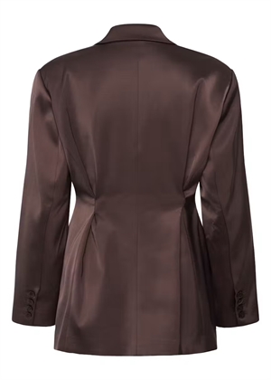 Elva waist blazer Deep Plum Gestuz 